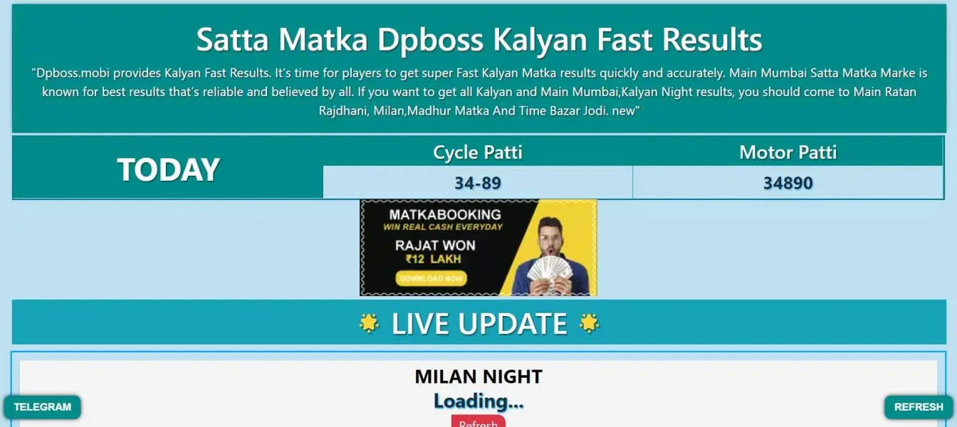 Chitka matka, DP Boss | SATTA MATKA | BEST KALYAN MATKA,2022